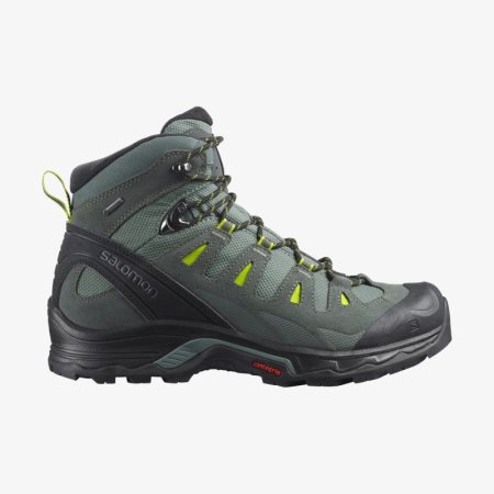 Salomon QUEST PRIME GTX Mens Hiking Boots Olive | Salomon South Africa